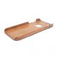 Wood Plastic Case - поликарбонатов кейс за iPhone 5S, iPhone 5 (кафяв) thumbnail 3